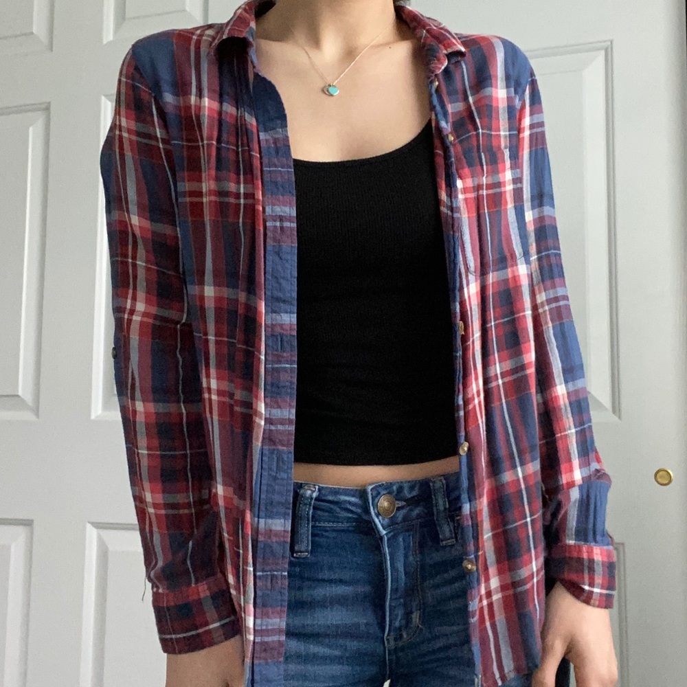 American Eagle Boyfriend Fit Flannel